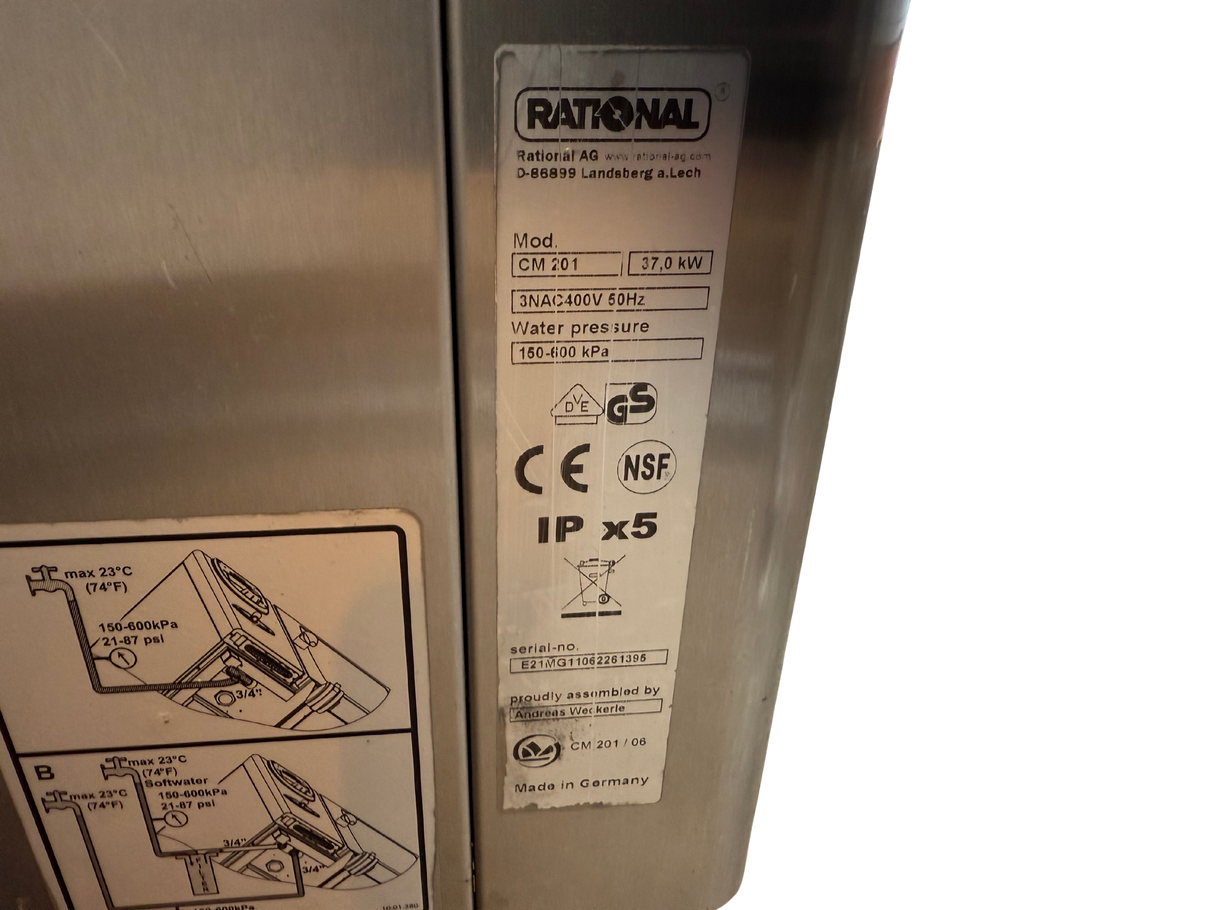 Rational CombiMaster® (CM) 20 x 1/1 GN Electric