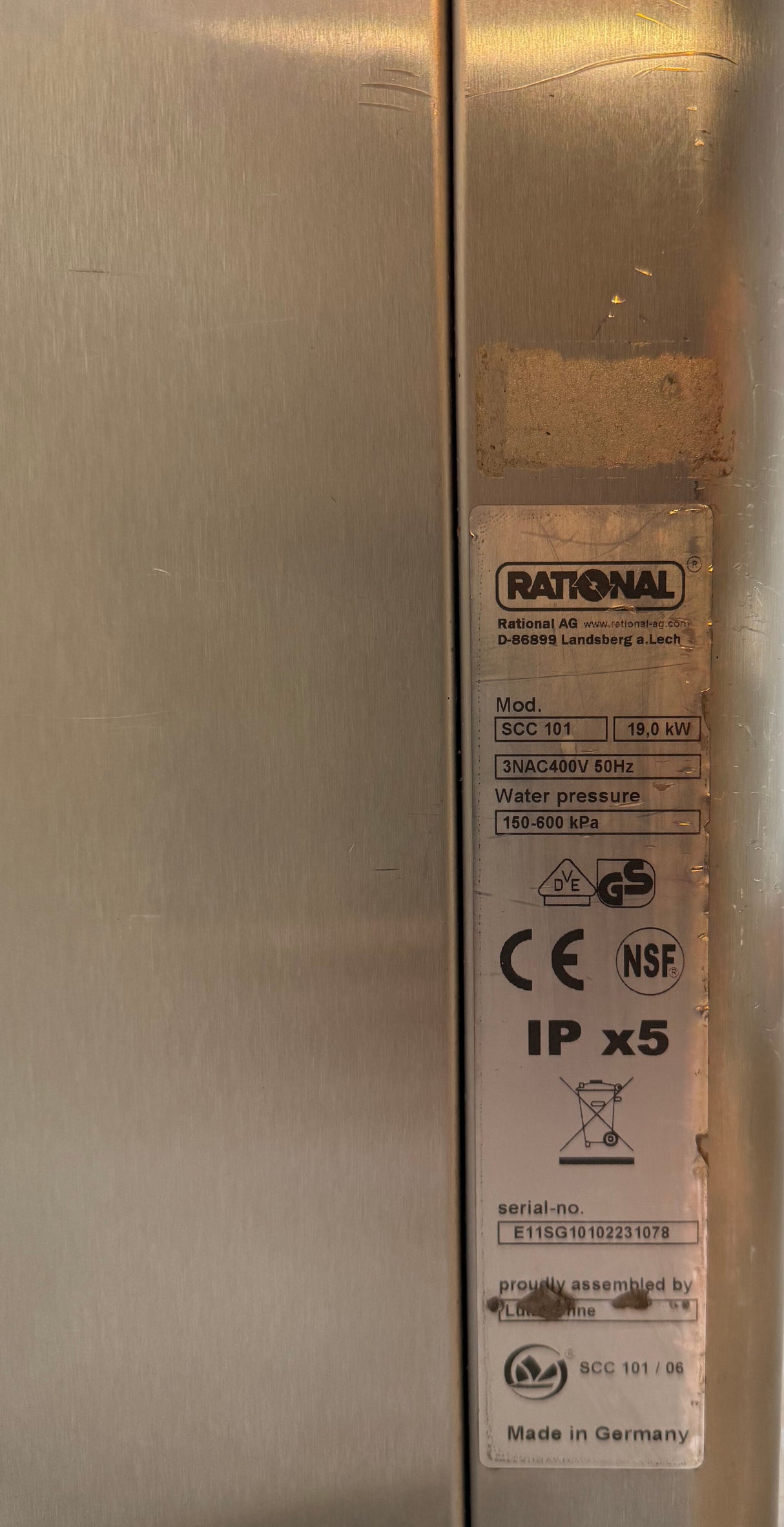 Rational SCC 10 Grid Electric With Care Control