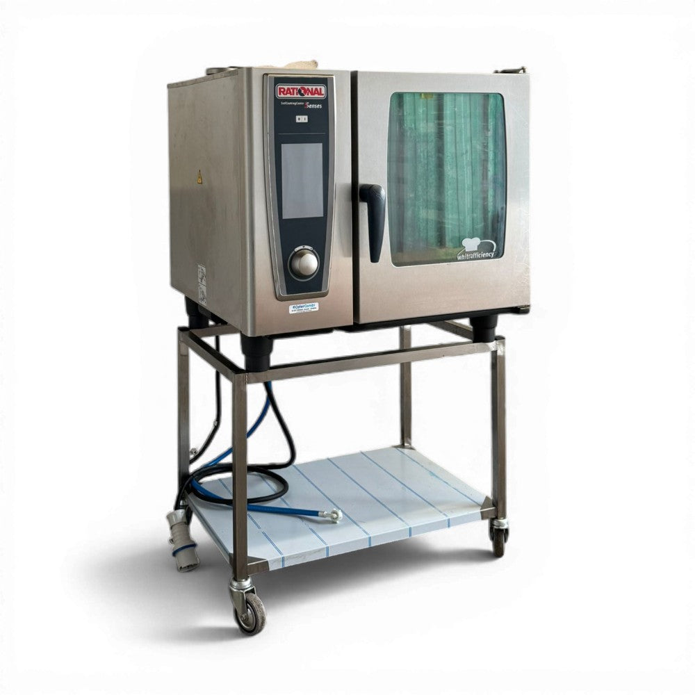 Rational SelfCookingCenter® White Efficiency 6 x 1/1, Single Phase Electric 50Amp