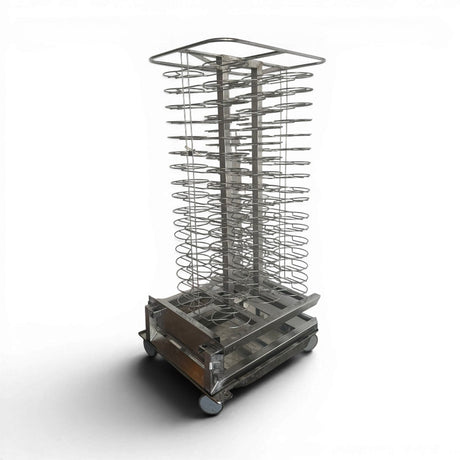 Mobile Plate Rack 100 Plates - Banquetting Trolley