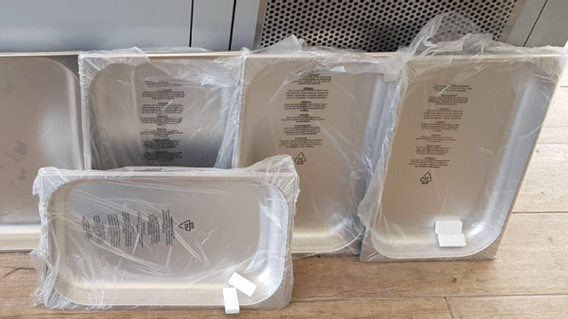 Combi Oven Trays 65mm Deep (New)