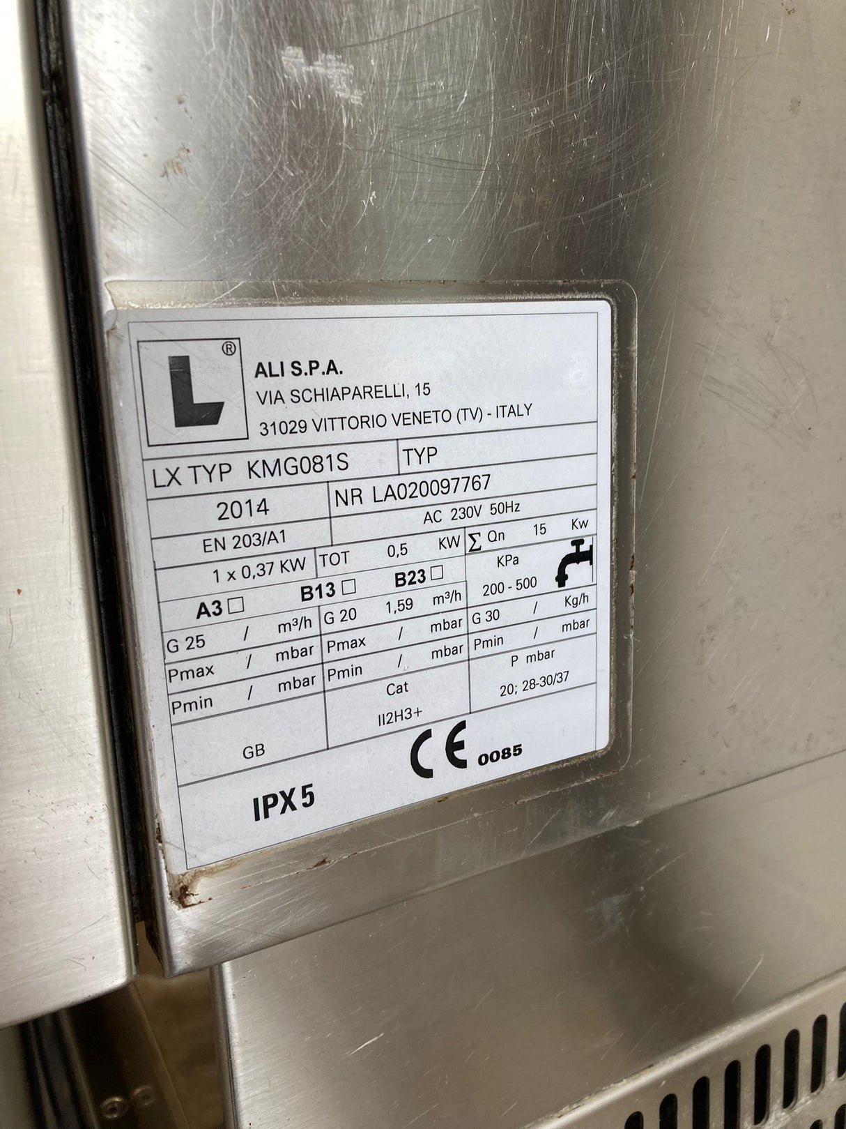 Lainox Heart Green 2 x 8 Grid Stacked Ovens LPG