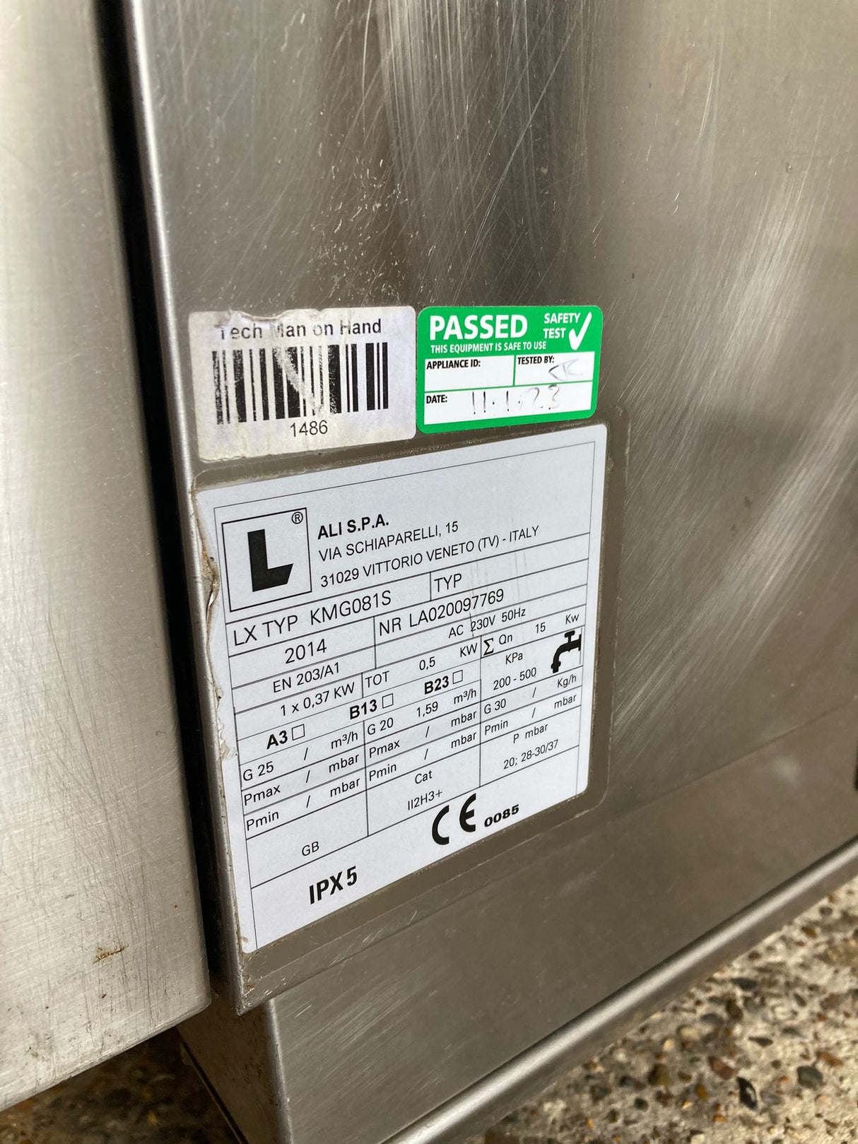 Lainox Heart Green 2 x 8 Grid Stacked Ovens LPG