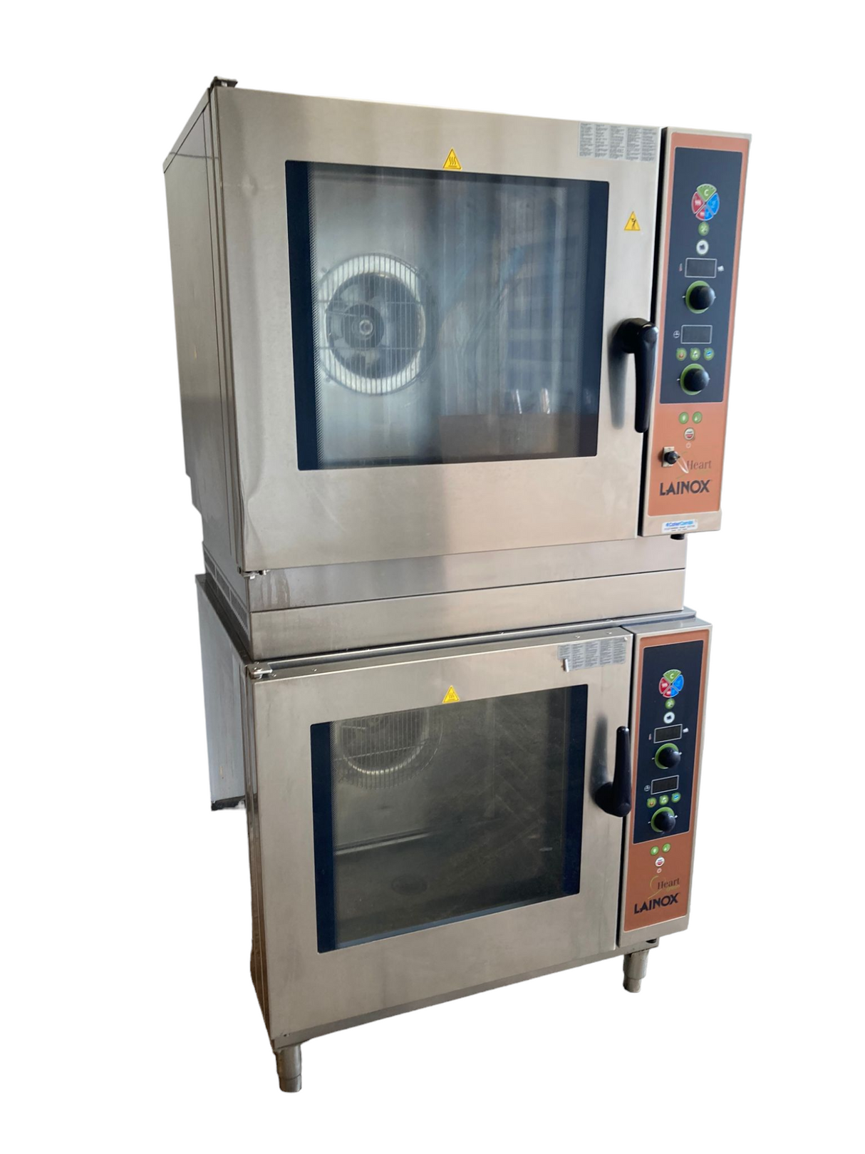 Lainox Heart Green 2 x 8 Grid Stacked Ovens LPG