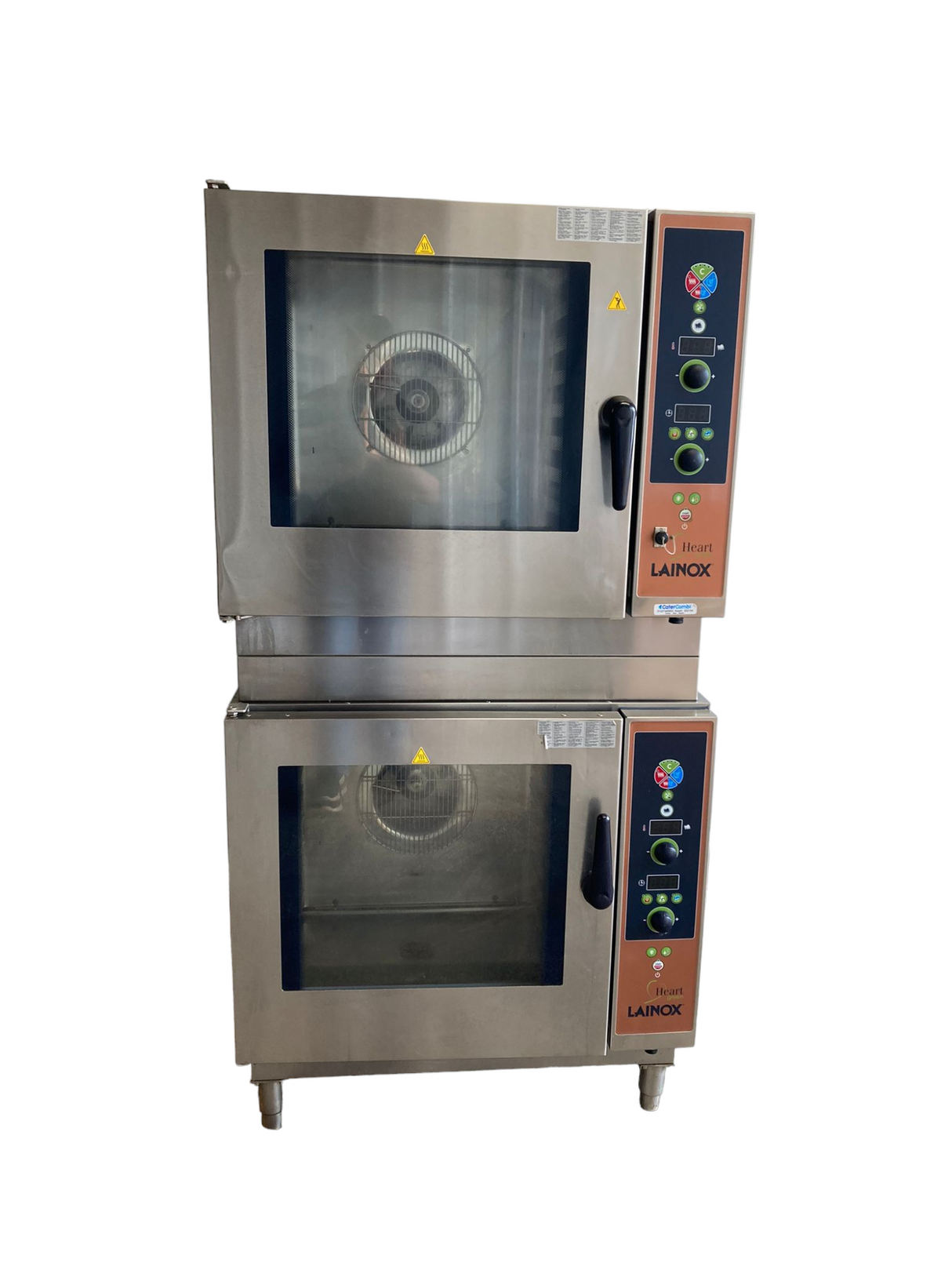 Lainox Heart Green 2 x 8 Grid Stacked Ovens LPG