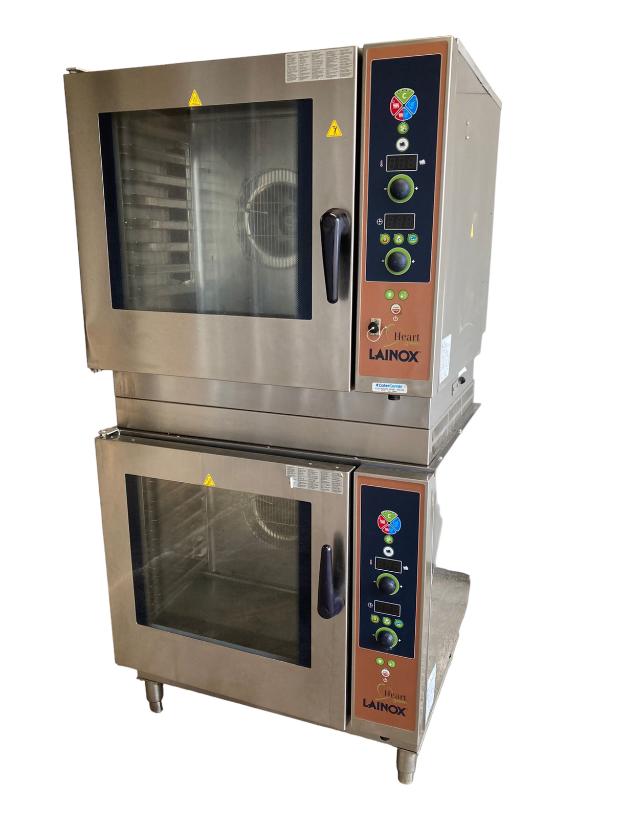 Lainox Heart Green 2 x 8 Grid Stacked Ovens LPG