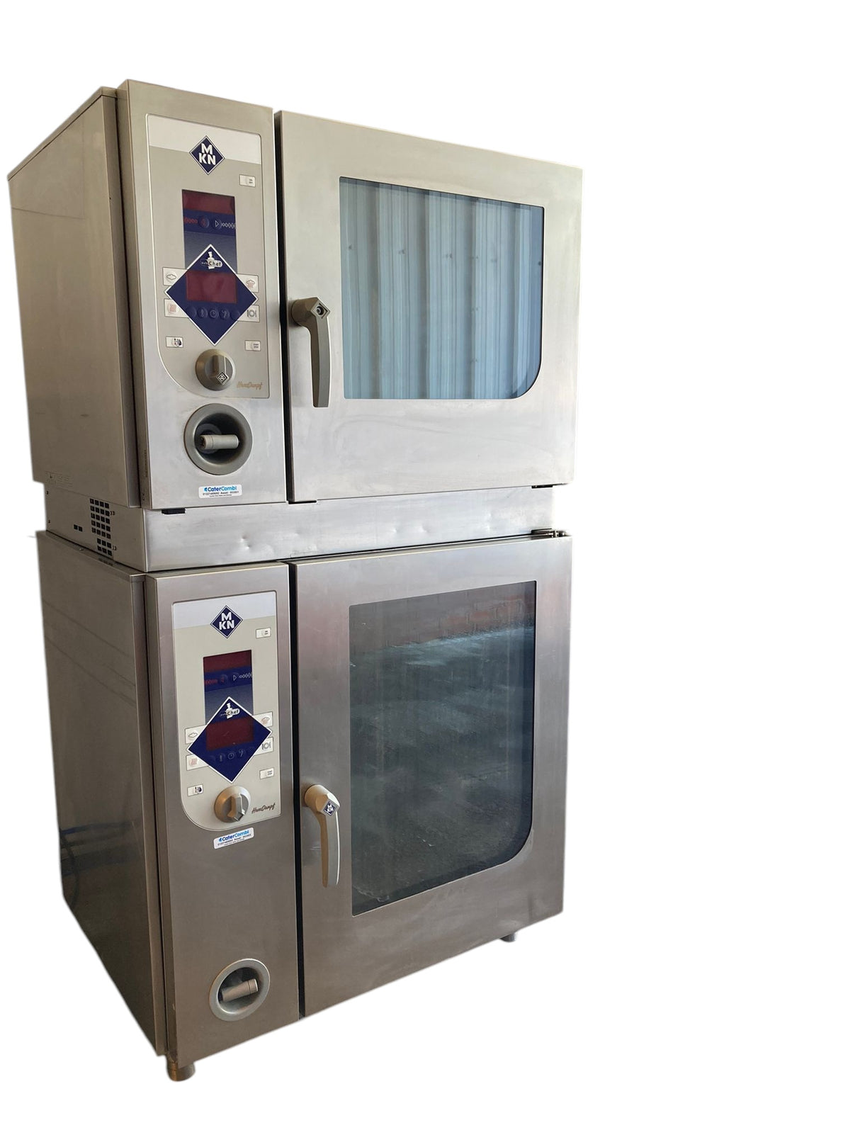 MKN HansDampf 10 Grid + 6 Grid Stacked Ovens Gas