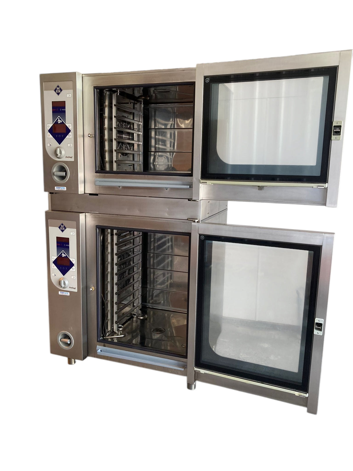MKN HansDampf 10 Grid + 6 Grid Stacked Ovens Gas