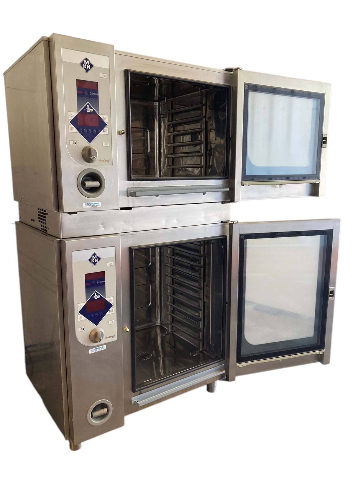 MKN HansDampf 10 Grid + 6 Grid Stacked Ovens Gas