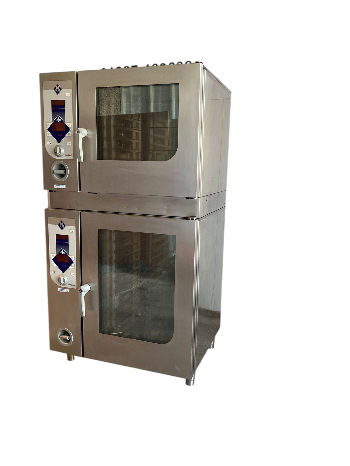 MKN HansDampf 10 Grid + 6 Grid Stacked Ovens Gas