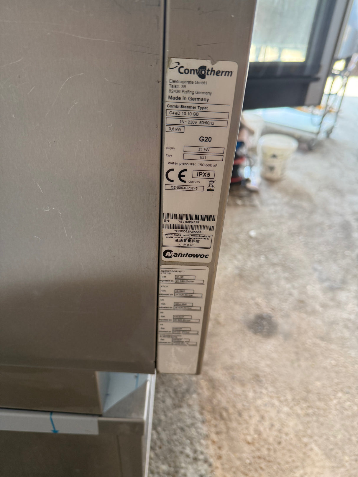 Convotherm C4 Easy Dial 10 Grid Gas