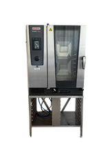 Rational iCombi Classic 10 Grid Electric with left hand door and upgraded stand