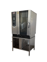 Rational iCombi Classic 10 Grid Electric with left hand door and upgraded stand
