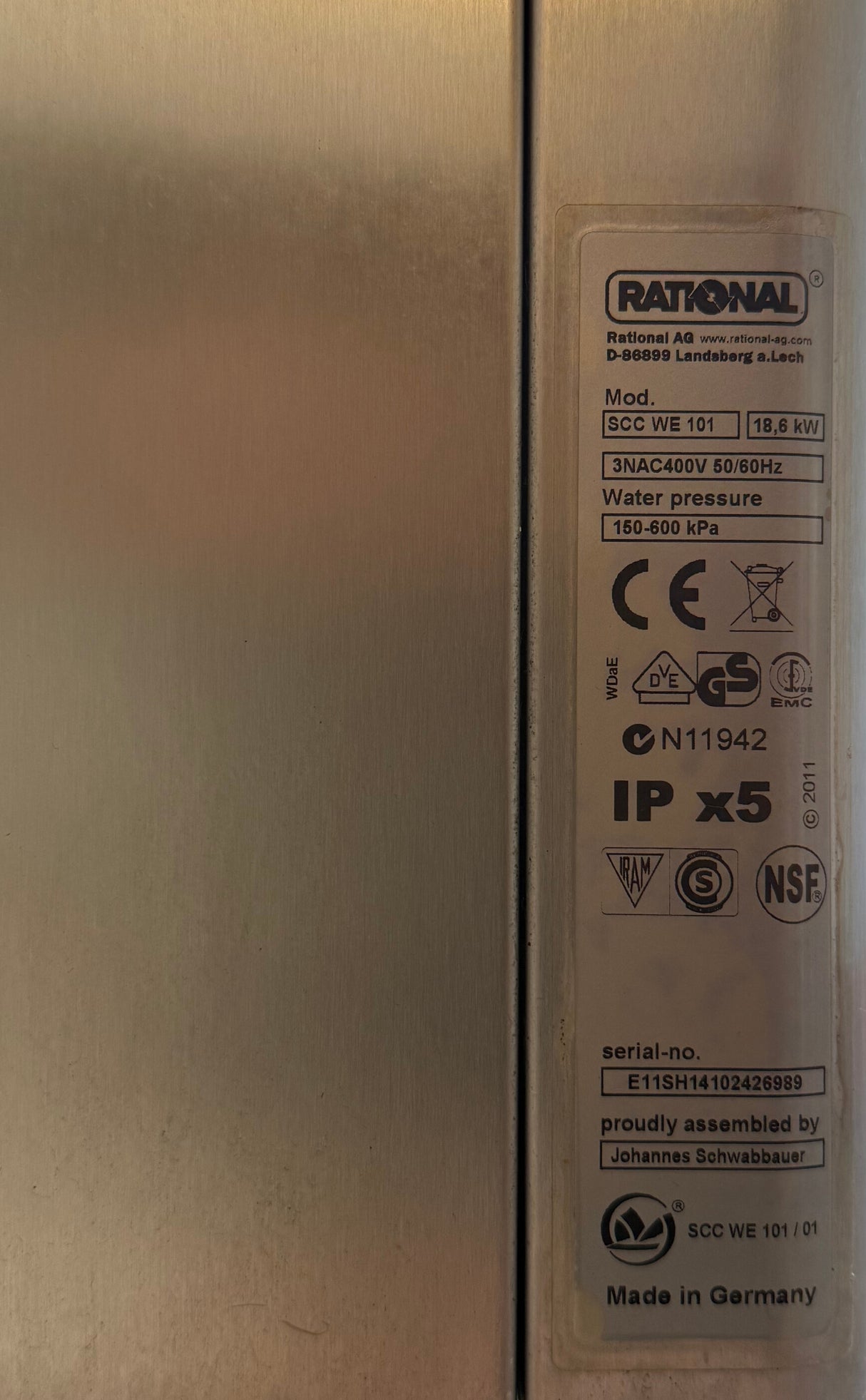 Rational SCC WE 10 Grid 3 Phase Electric