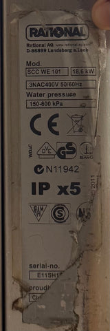 Rational SCC WE 10 Grid Electric 3 Phase - Left Hand Hinge