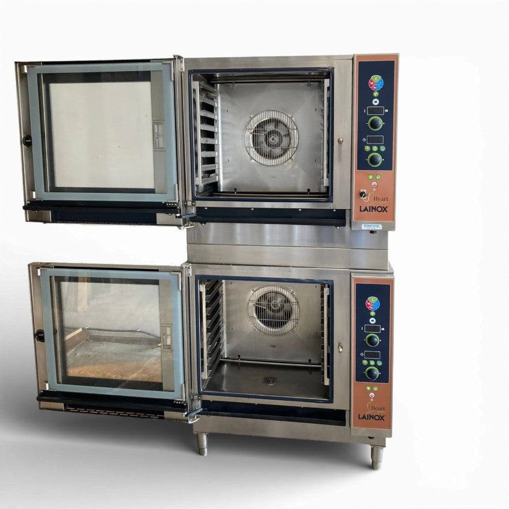 Lainox Heart Green 2 x 8 Grid Stacked Ovens LPG