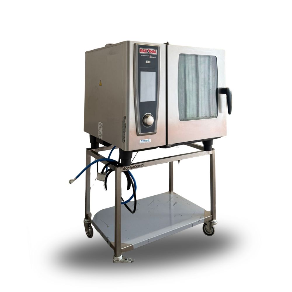 Rational SelfCookingCenter® CareControl White Efficiency 6 x 1/1 GN Electric (Reverse Hinge)