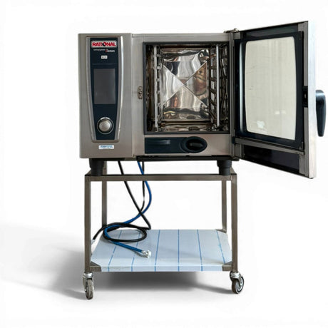 Rational SelfCookingCenter® White Efficiency 6 x 1/1, Single Phase Electric 50Amp