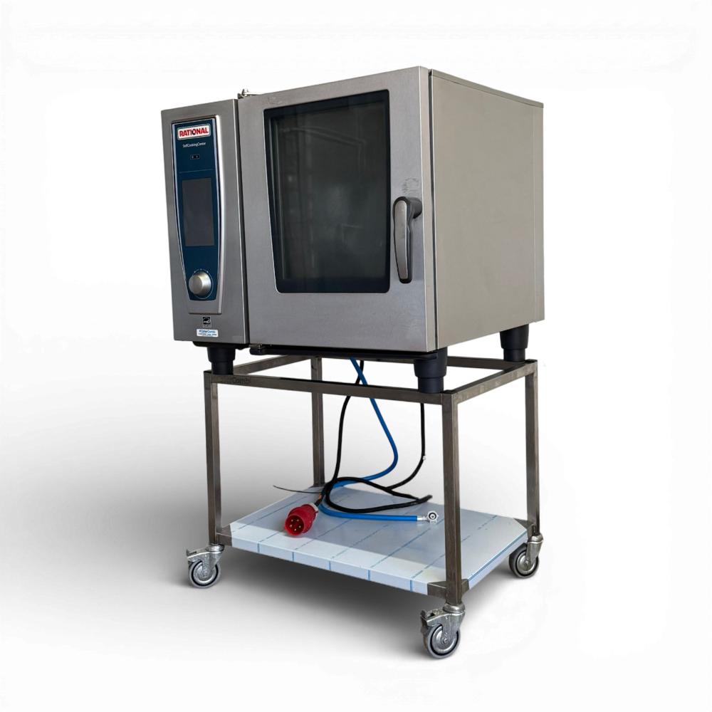 Rational SelfCookingCenter® Whitefficiency® (SCC WE) SI - 6 Grid 3 Phase Electric (reverse hinge)