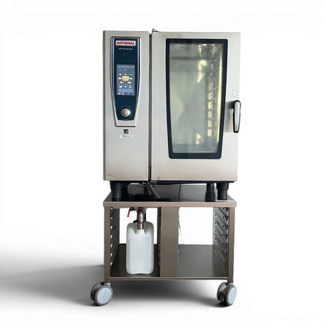 Rational SelfCookingCenter® White Efficiency (SI) with Grease Trap - 10 x 1/1, Electric (LH Hinge)