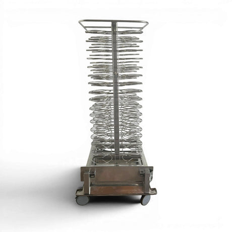 Mobile Plate Rack 100 Plates - Banquetting Trolley