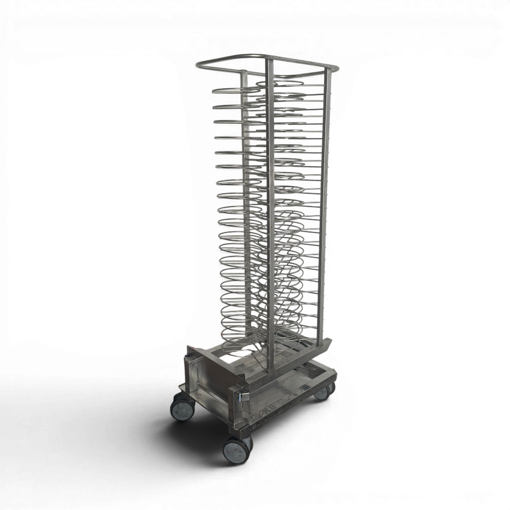 Mobile Plate Rack 60 Plates - Banquetting Trolley – Catercombi Ltd