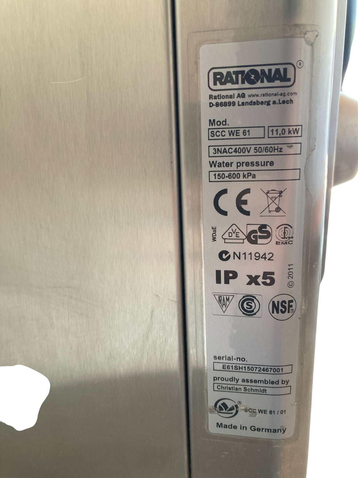 Rational SCC WE Care Control 6 Grid Electric