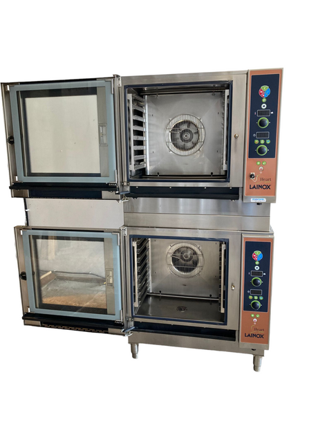 Lainox Heart Green 2 x 8 Grid Stacked Ovens LPG