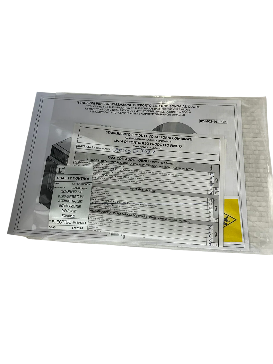 B-Grade - Falcon Lainox Naboo Compact 6 Grid Combi Oven 2/3 GN - Electric