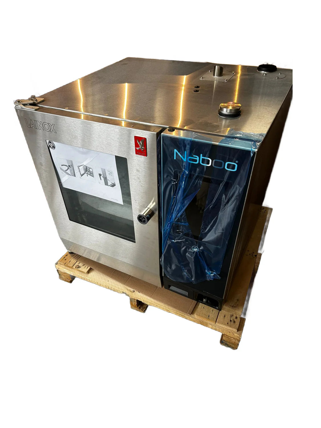 B-Grade - Lainox Naboo 6 Grid Combi Oven - Gas